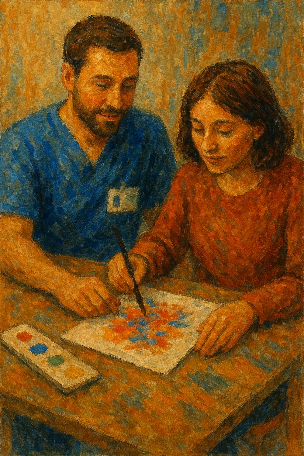 Kunst als pflegerische Intervention