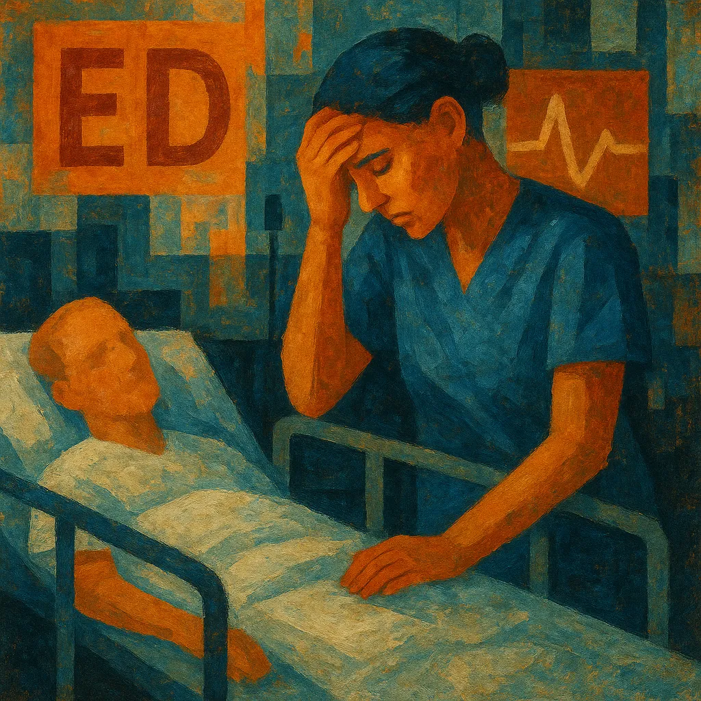 Ausgelassene Pflegemaßnahmen in der Notaufnahme