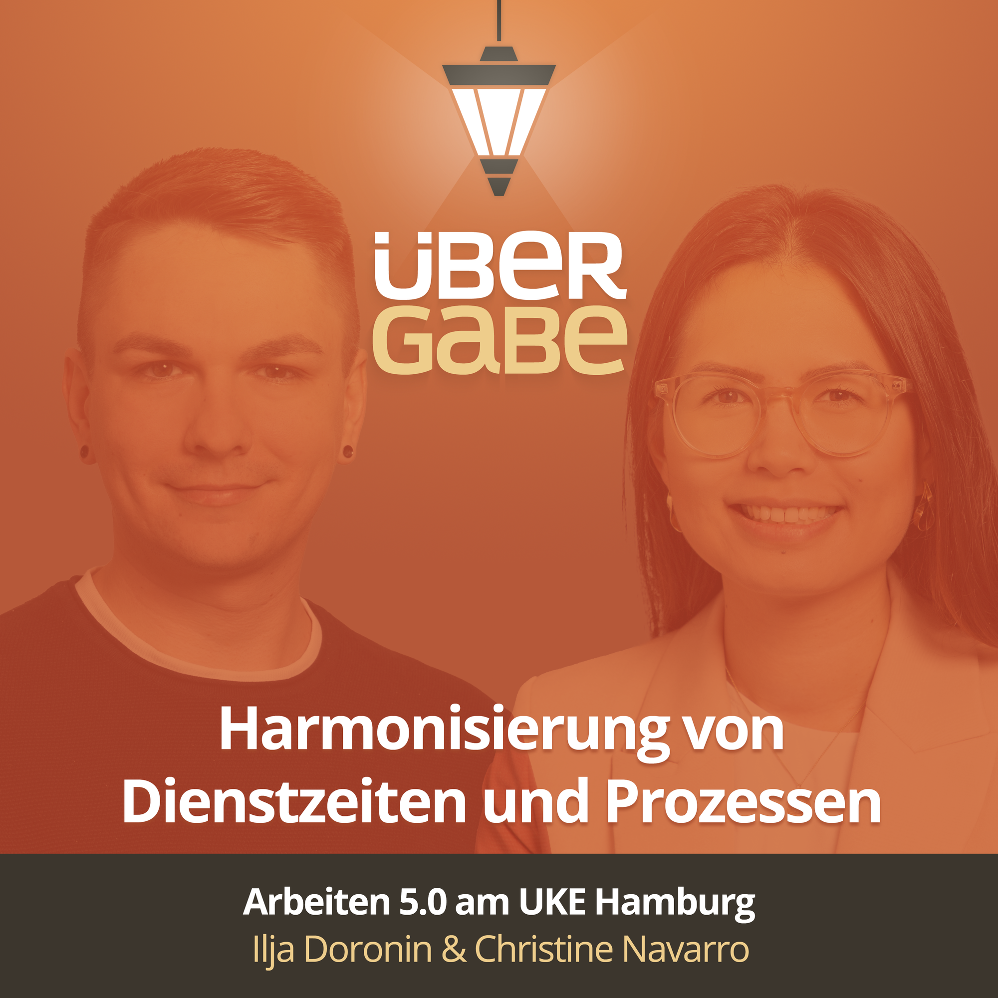 Episodencover zu Arbeiten 5.0 der Übergabe-Podcasts mit ilja Doronin und Christine Navarro