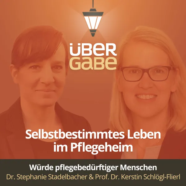 Episodencover zu Selbstbestimmt Leben im Pflegheim des Übergabe-Podcasts