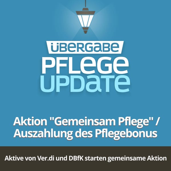 PU021 - Aktion "Gemeinsam Pflege" / Auszahlung des Pflegebonus